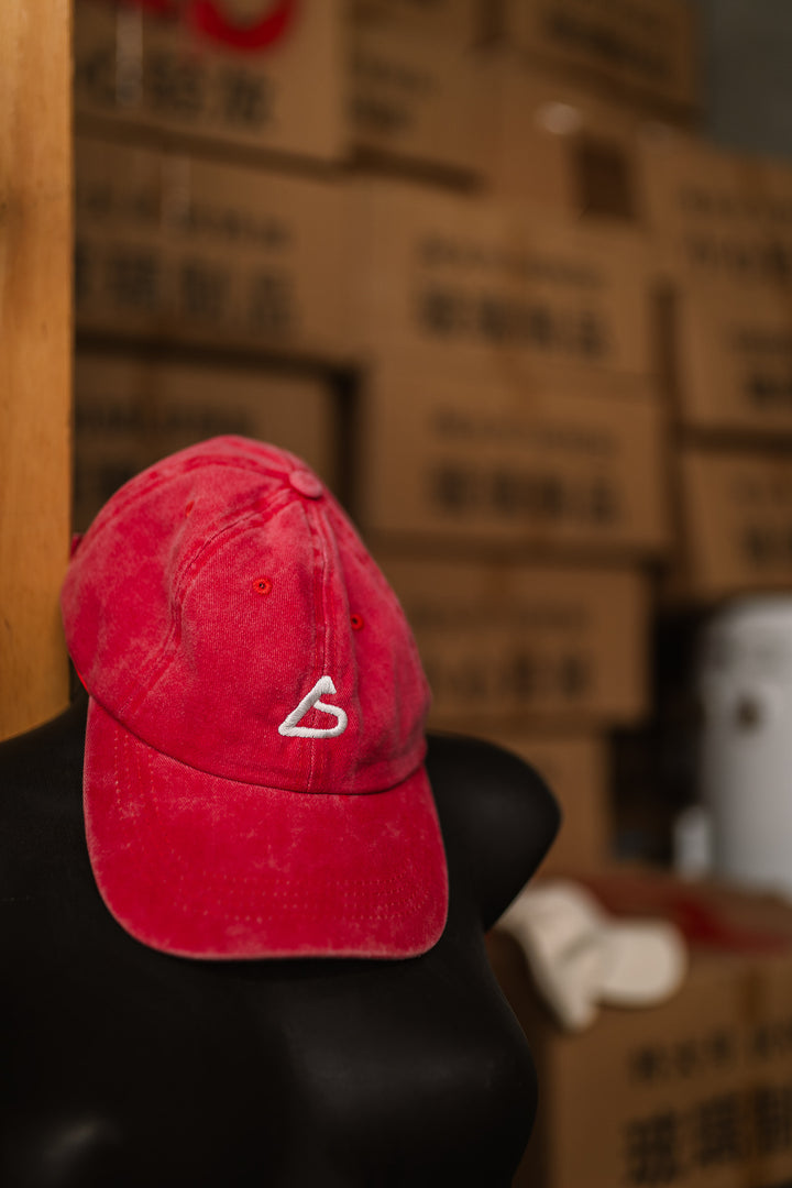 Classic washed LS Logo Cap in Beige
